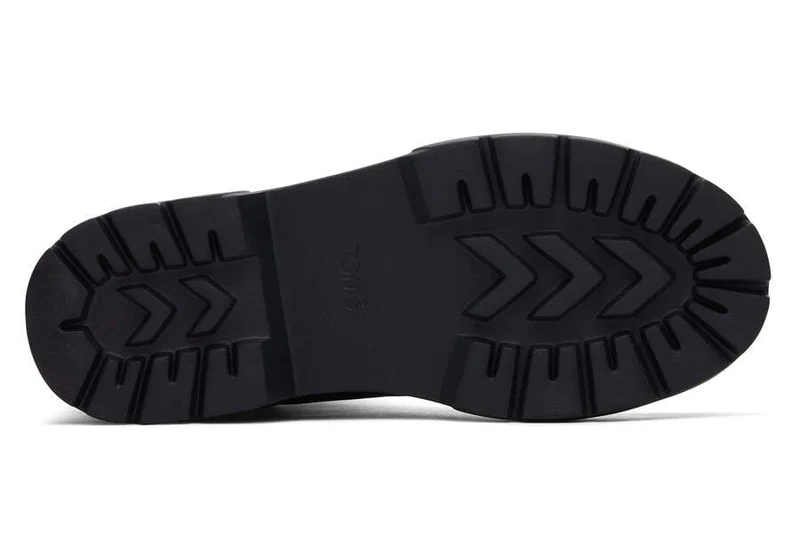 TOMS Alpargata-Kampfstiefel für Damen – Schwarz