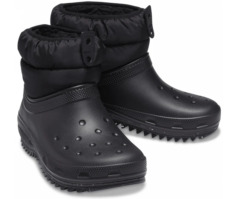 Crocs Unisex Classic Neo Puff Shorty Stiefel – Schwarz