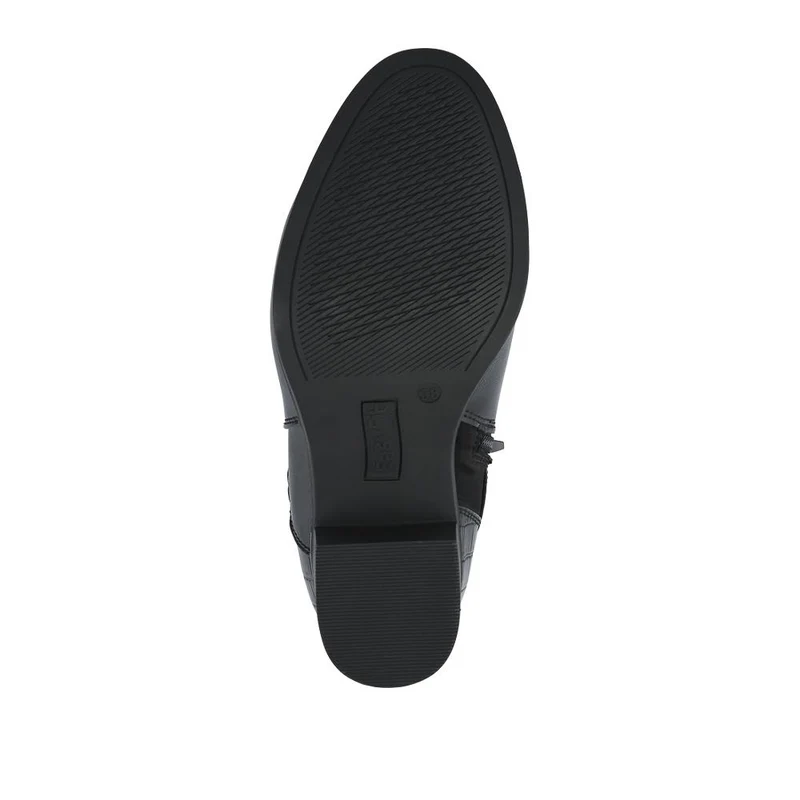 EasyFit Extra-Wide Buckled Ankle Boots - ANOCK / 326 749 - Black