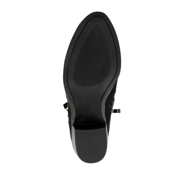 Western-Heeled Ankle Boots - SANYI40001 / 325 935 - Black
