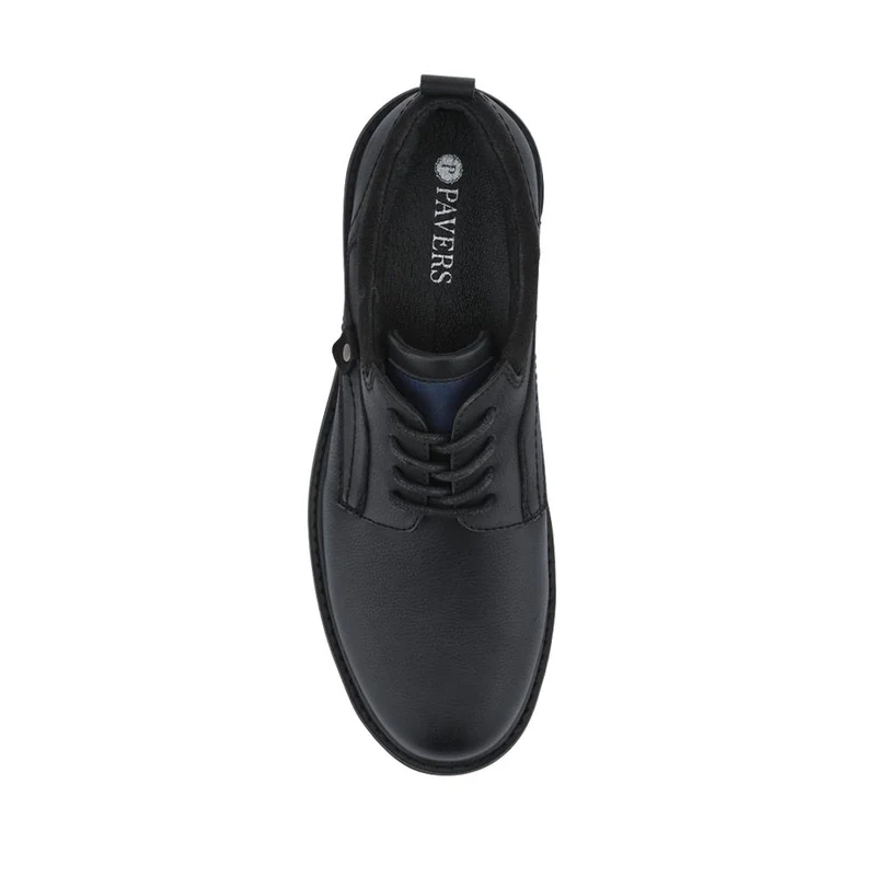 Casual Lace-Up Shoes - WOIL42023 / 328 047 - Black