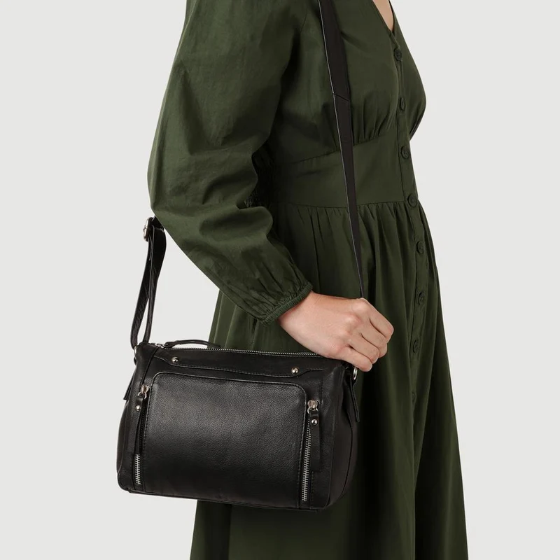 Adjustable Multi-Pocket Handbag - JWNBG41005 / 327 772 - Black