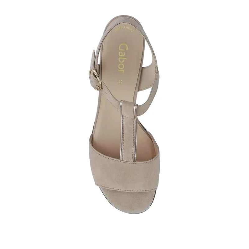 Mead Gabor Smart Leather Sandals - GAB41528 / 327 036 - Beige