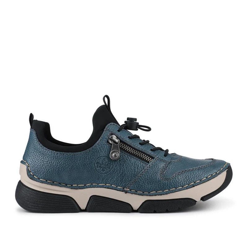 Rieker Lace-Up Trainers - RKR42506 / 327 792 - Blue