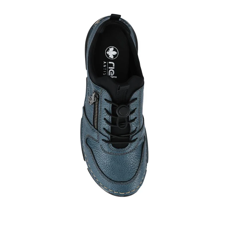 Rieker Lace-Up Trainers - RKR42506 / 327 792 - Blue