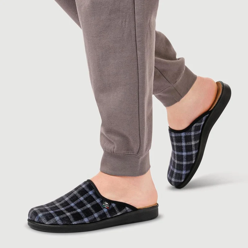 Fly Flot Shock Absorbing Mule Slippers - FLY42000 / 327 686 - Blue Multi
