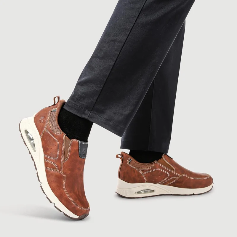 Easy Step In Cushioned Shoes - BOJIE41022 / 327 405 - Brown
