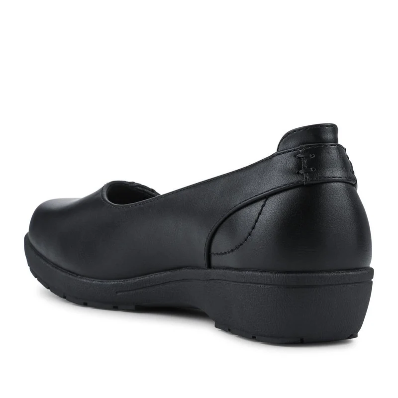 Cushioned Wedge Heel Courts - WBINS42086 / 328 142 - Black