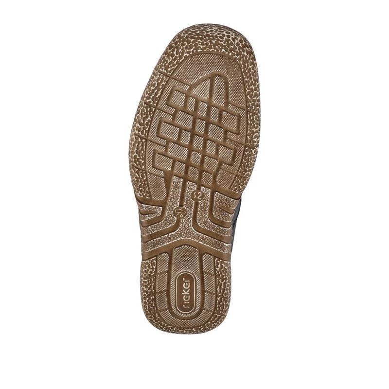 Breathable Leather Touch-Fasten Shoes - RKR41531 / 326 938 - Navy