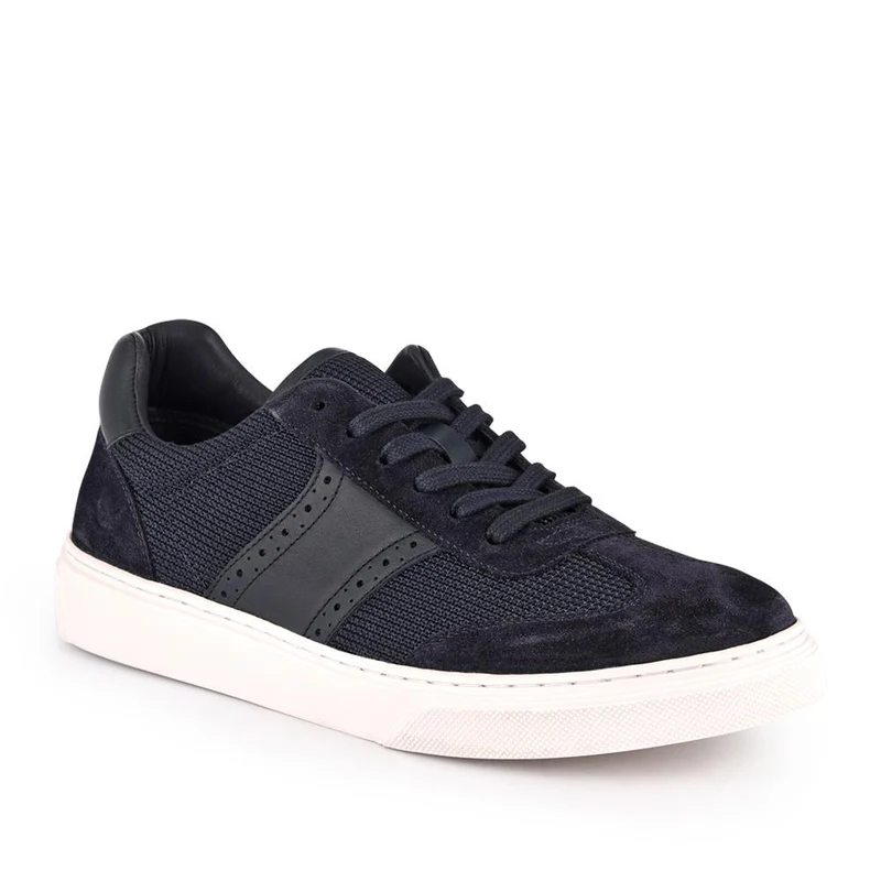 Stephan Lace-Up Leather Trainers - STEPHAN / 328 076
