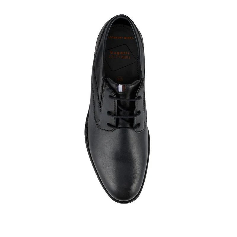 Smart Leather Lace-Up Shoes - BUG42503 / 327 673 - Navy