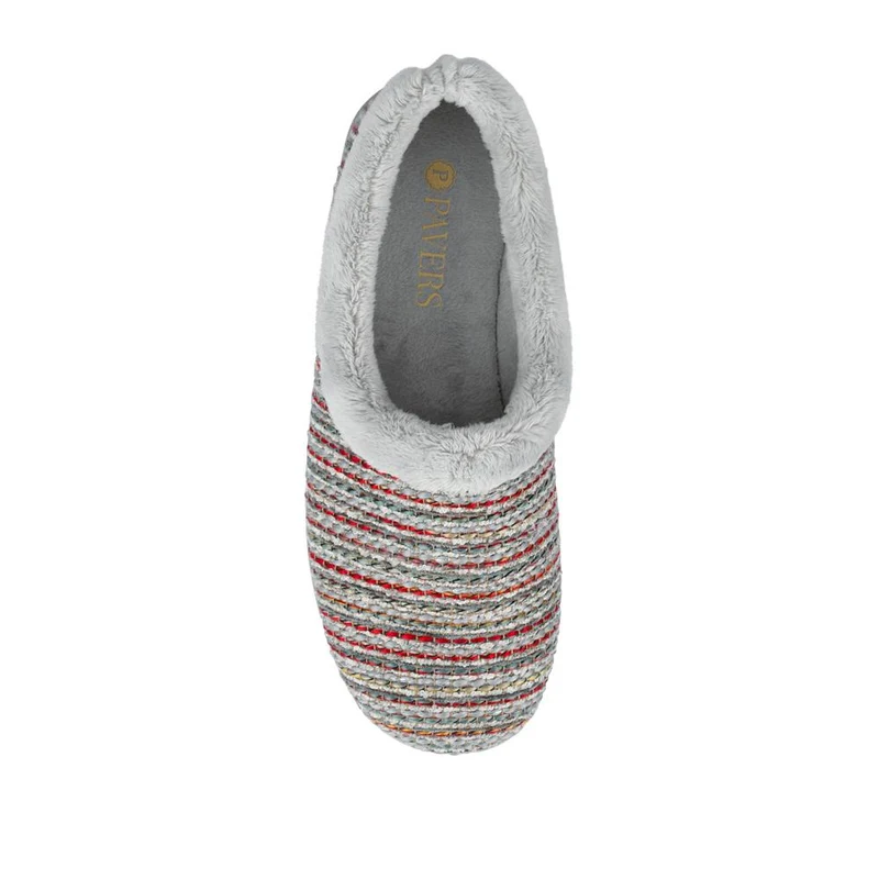 Lightweight Comfy Full Slippers - ANAT42001 / 328 298 - Grey Multi