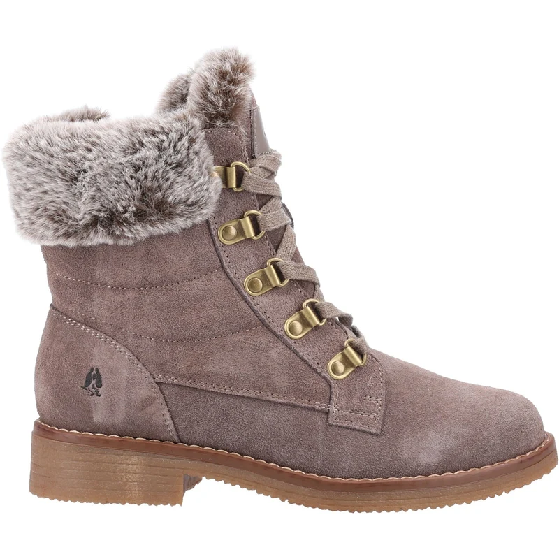 Hush Puppies Damen Florence Mid Boot – Taupe