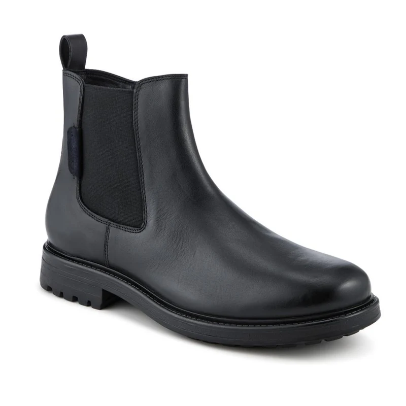 Leather Chelsea Boots With Grippy Sole - JFOOT42030 / 328 339