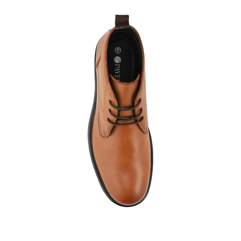Smart Premium Leather Chukka Boots - JFOOT42027 / 328 338 - Tan