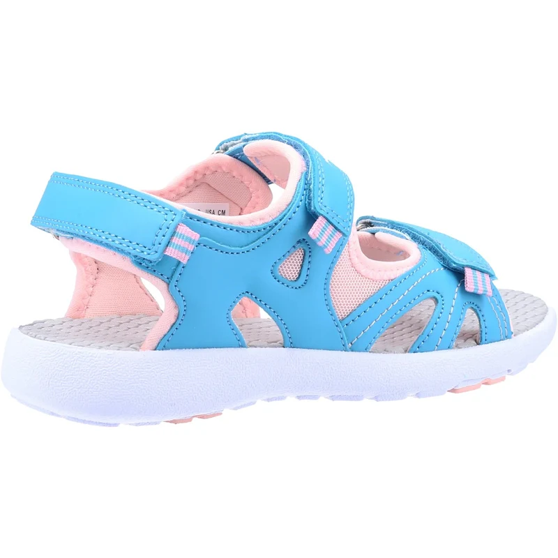 Hush Puppies Mädchen-Sandale Lilly mit Viertelriemen – Hellblau
