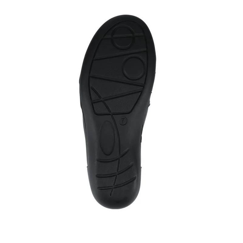 Smart Elasticated Slip-On Shoes - SANYI42007 / 327 958 - Black