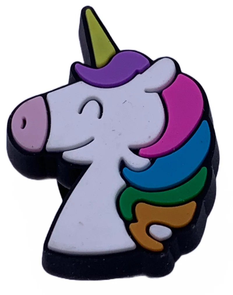 Crocs Jibbitz Mädchenhafter Einhorn-Charm