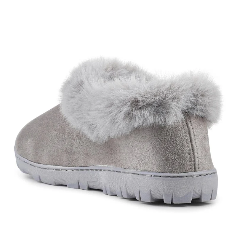 Memory Foam Slippers - QING42002 / 327 930 - Grey