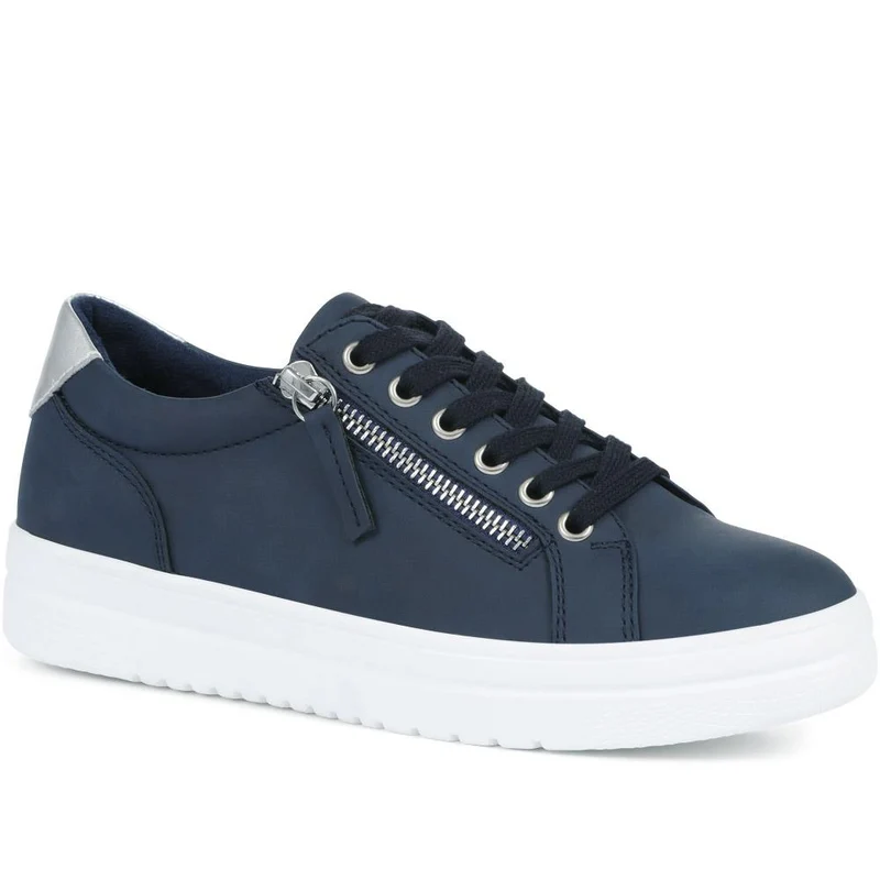Zip-Up Chunky Platform Trainers - WBINS35156 / 321 796