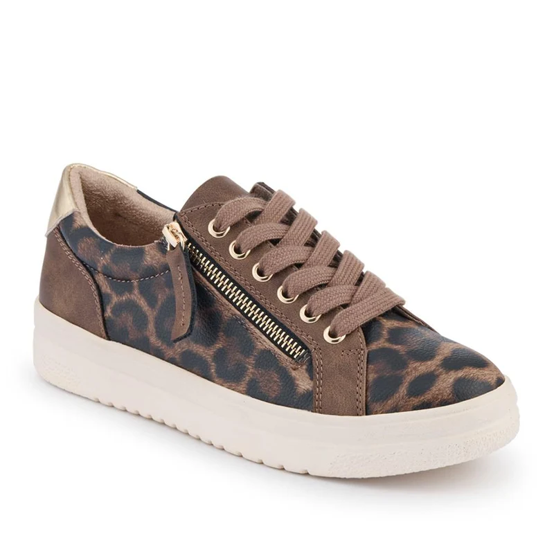 Zip-Up Chunky Platform Trainers - WBINS35156 / 321 796
