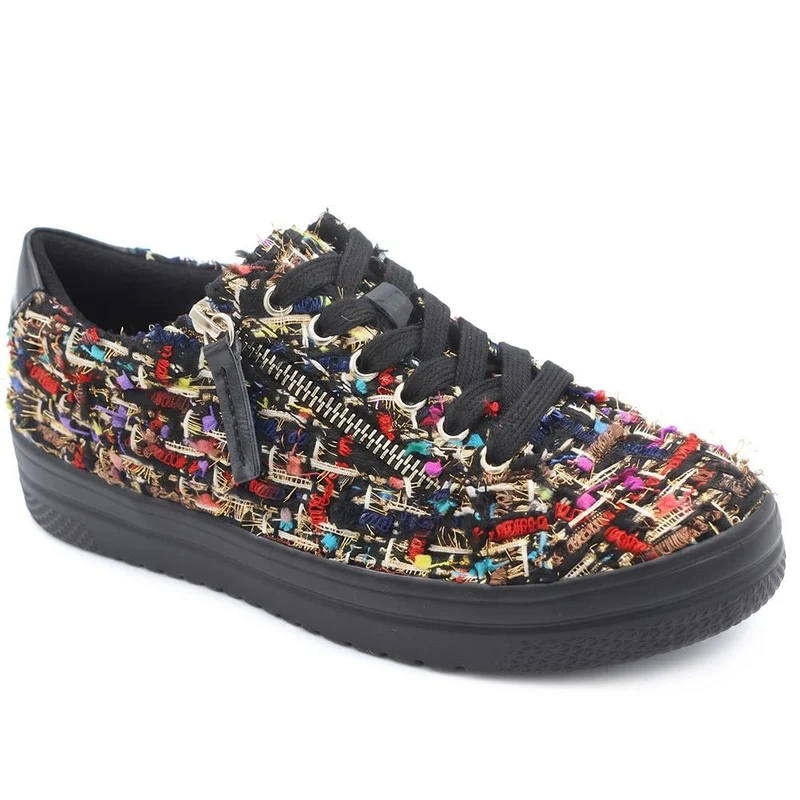 Zip-Up Chunky Platform Trainers - WBINS35156 / 321 796