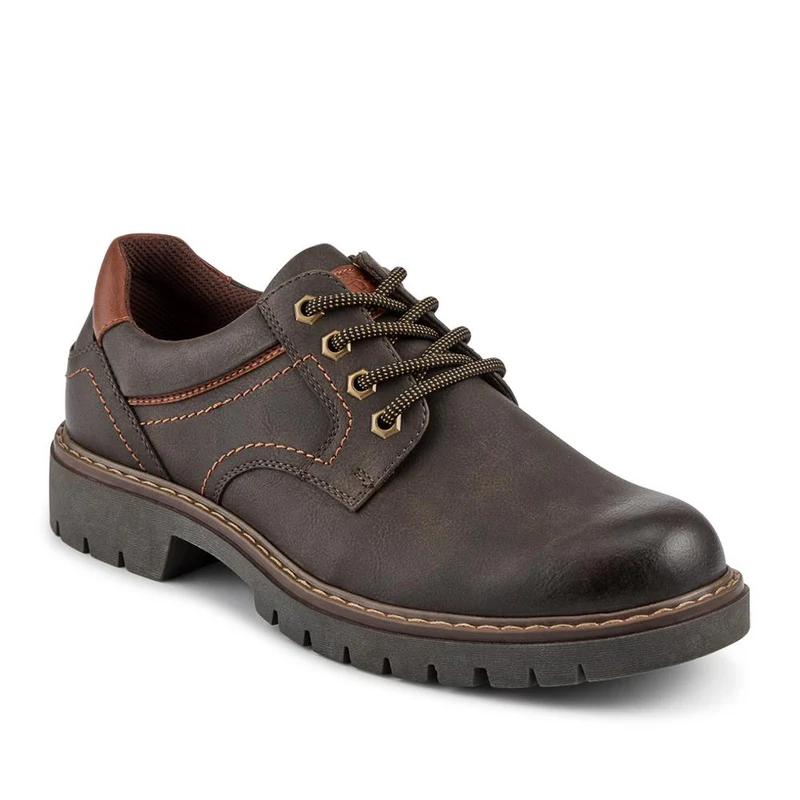 Casual Lace-Up Shoes With Grippy Sole - GANG42002 / 327 878