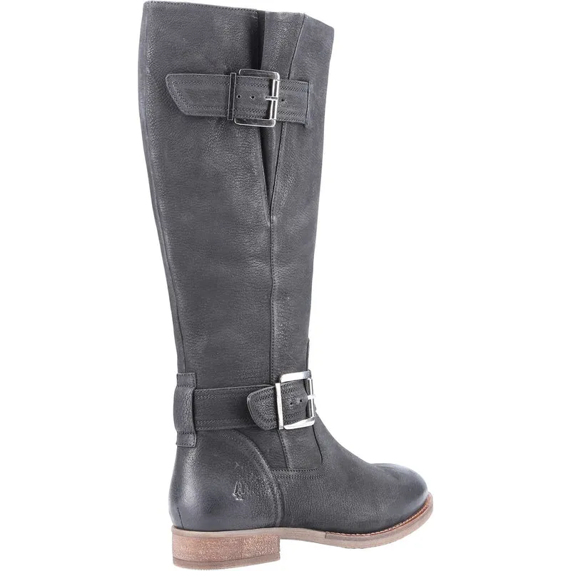 Hush Puppies Damen Estelle Hohe Stiefel - Schwarz