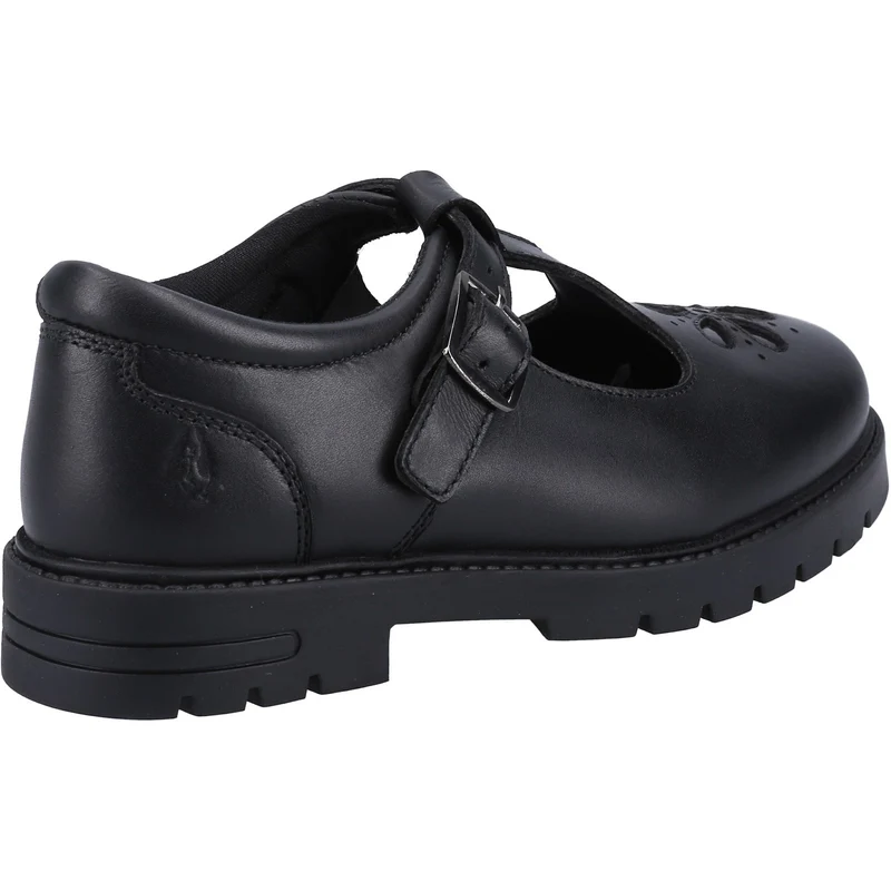 Hush Puppies Mädchen Fiona JNR Schuh Schwarz