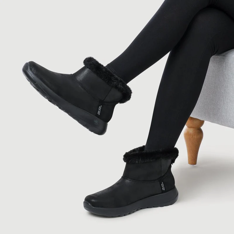 Slip-ins: On-the-GO Joy - Cozy Dream Boots - SKE42078 / 328 312 - Black