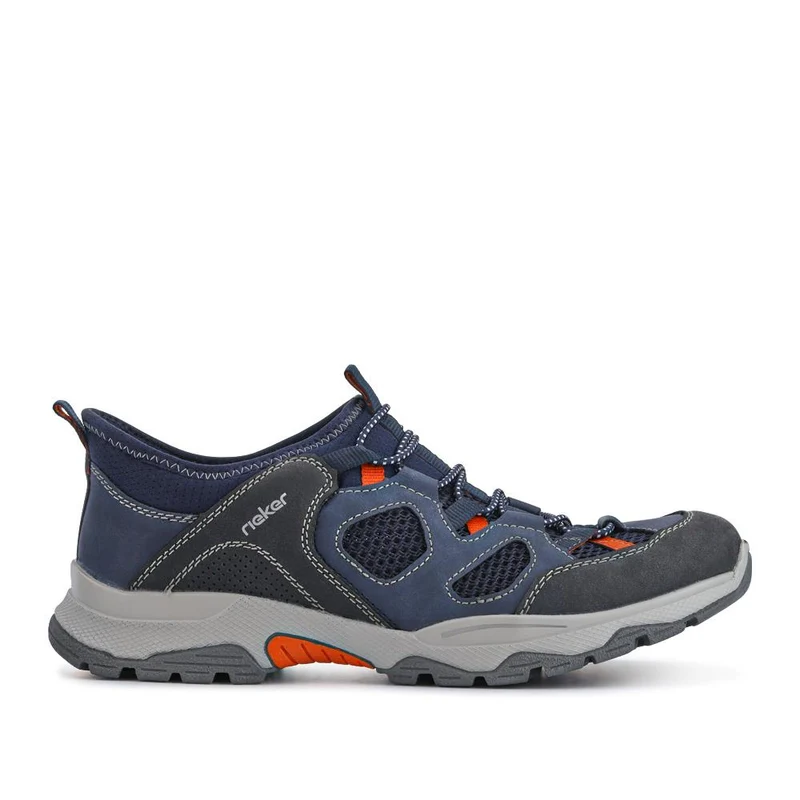 Wide-Fit Sports Trainers - RKR41530 / 326 937 - Navy Multi