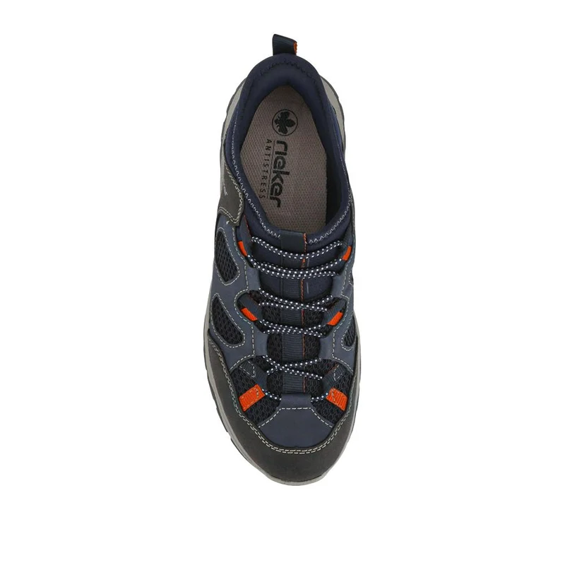 Wide-Fit Sports Trainers - RKR41530 / 326 937 - Navy Multi