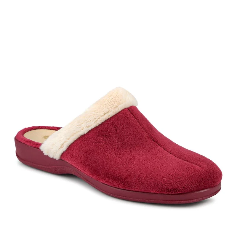 Heeled Mule Slippers - ANAT42000 / 328 297 - Burgundy