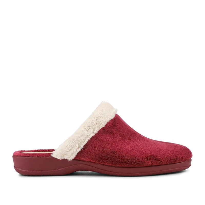 Heeled Mule Slippers - ANAT42000 / 328 297 - Burgundy