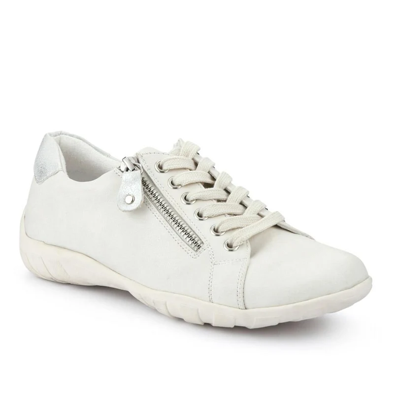 Casual Dual-Fasten Trainers - WBINS41037 / 327 016 - White