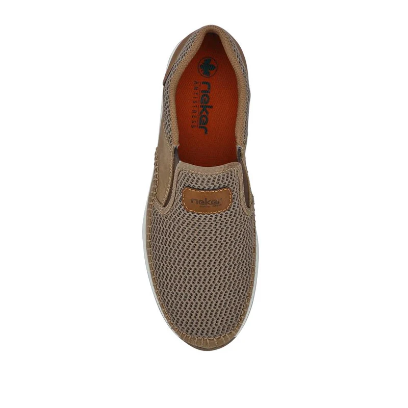 Elasticated Slip-On Shoes - RKR41534 / 326 934 - Beige