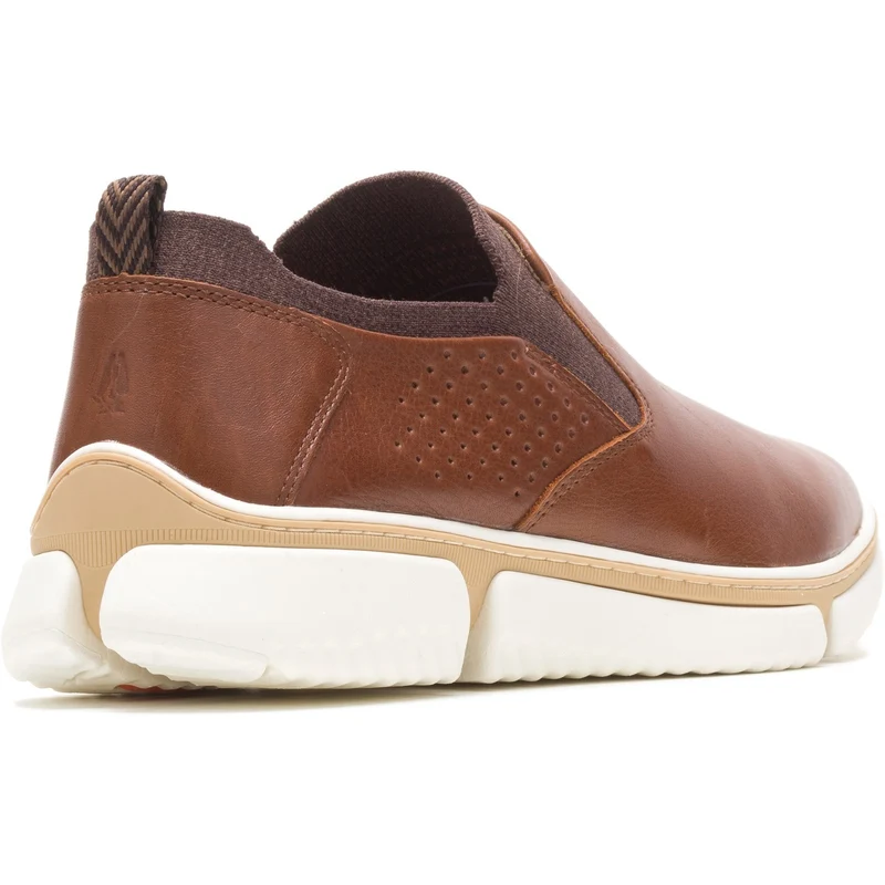 Hush Puppies Herren-Bennet-Lederschuh – Braun