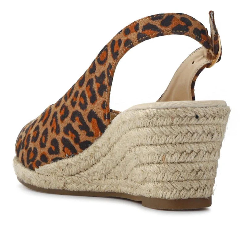 Smart Slingback Espadrilles - WBINS41021 / 327 179 - Leopard