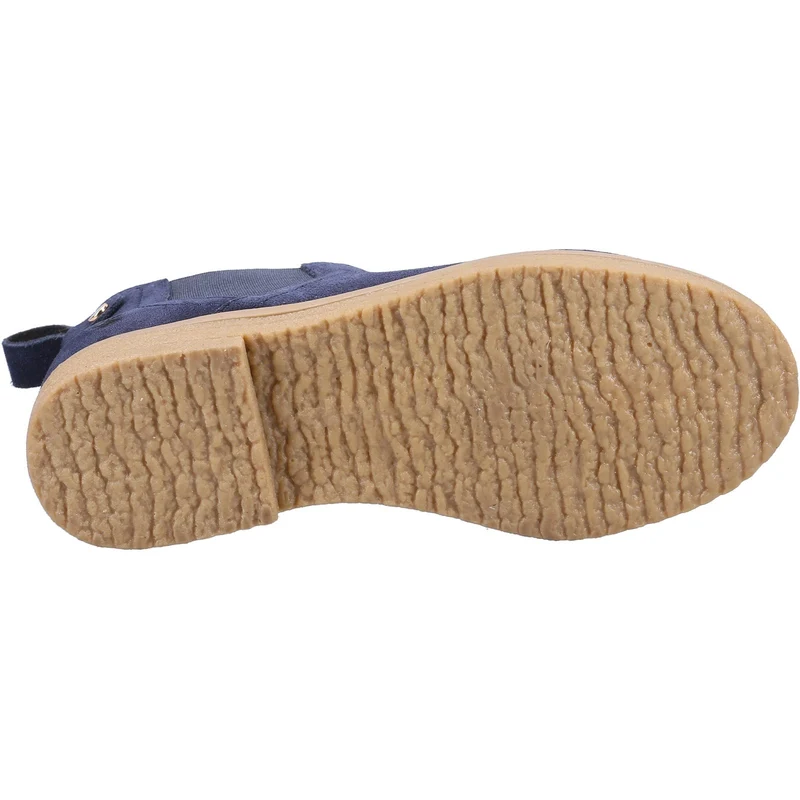 Hush Puppies Maddy-Wildlederstiefel für Mädchen – Marineblau