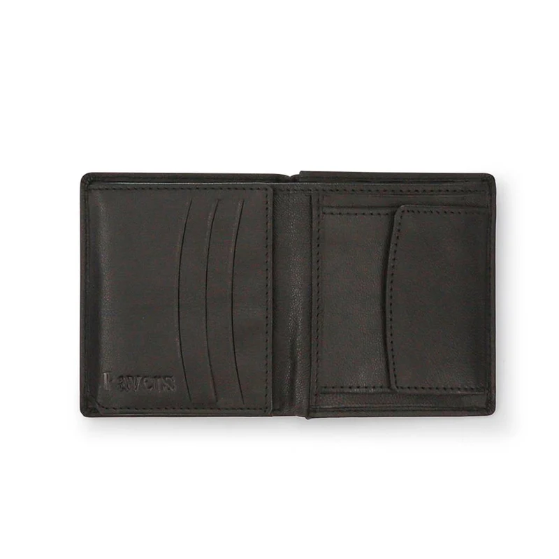 Dual-Folding Leather Wallet - COAS41019 / 327 644 - Black