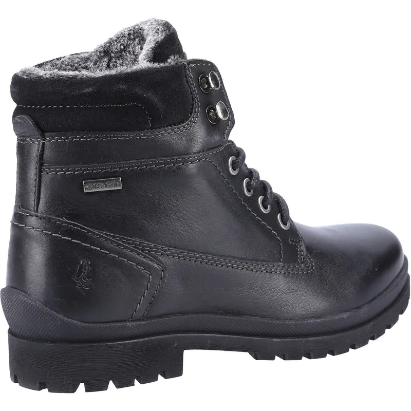 Hush Puppies Annay Mid-Stiefel für Damen – Schwarz