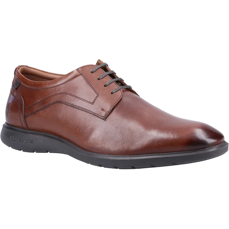 Hush Puppies Herren-Amos-Lederschuh – Braun