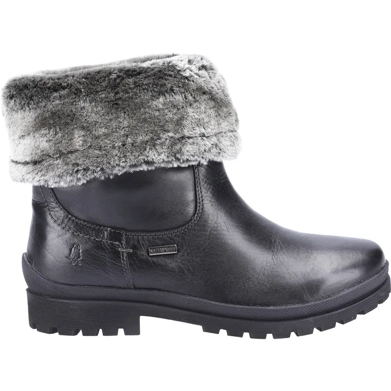 Hush Puppies Damen Alice Mid Boot - Schwarz