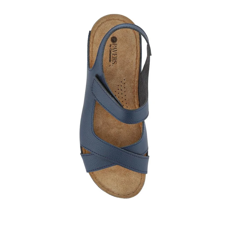 Cushioned Touch-Fasten Sandals - SERAY41003 / 327 591 - Navy