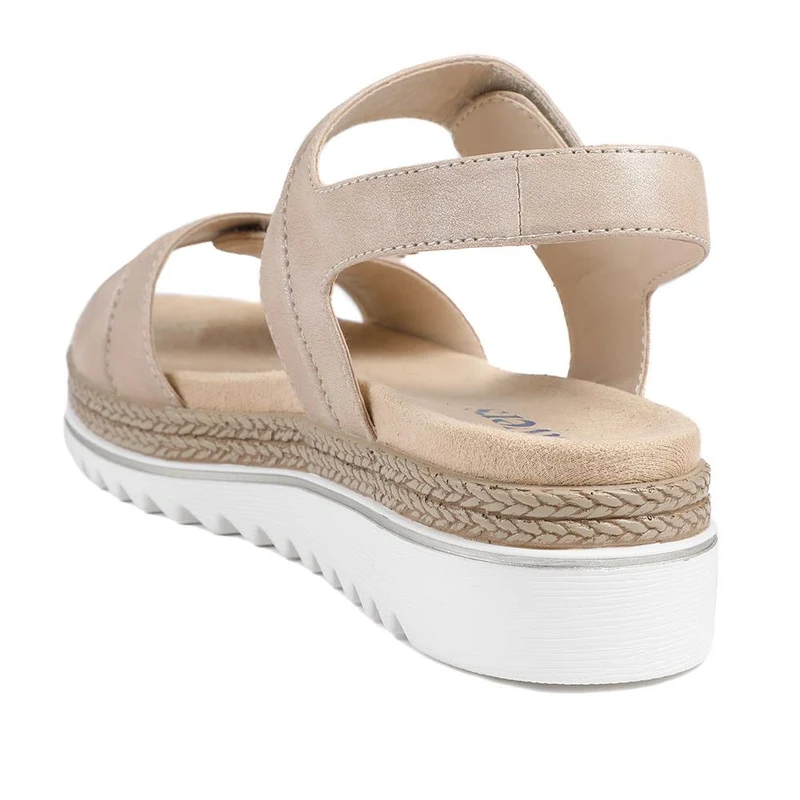 Dual Touch-Fastening Sandals - WBINS41055 / 327 235 - Beige