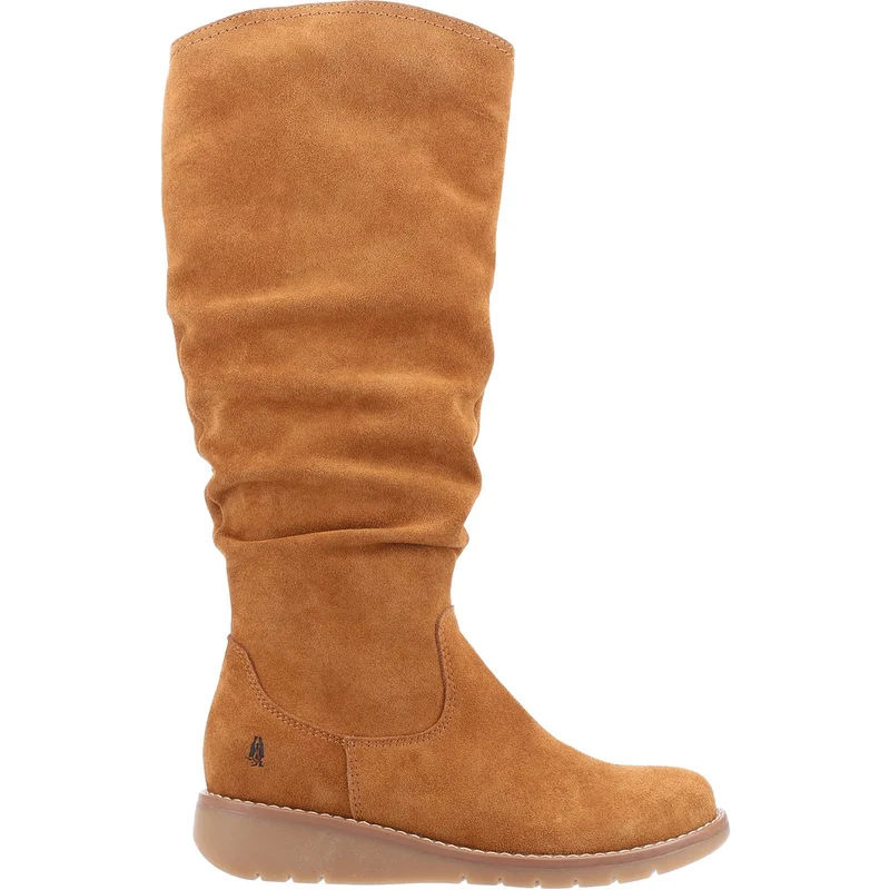 Hush Puppies Damen Lucinda Wildlederstiefel – Hellbraun