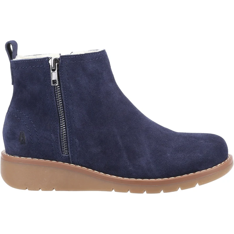 Hush Puppies Damen Libby Wildlederstiefel – Marineblau