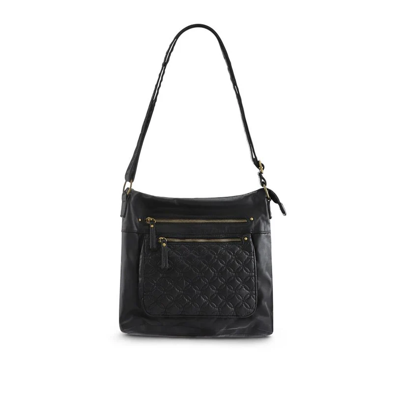 Multi-Zip Cross-Body Bag - WAHT41001 / 327 237