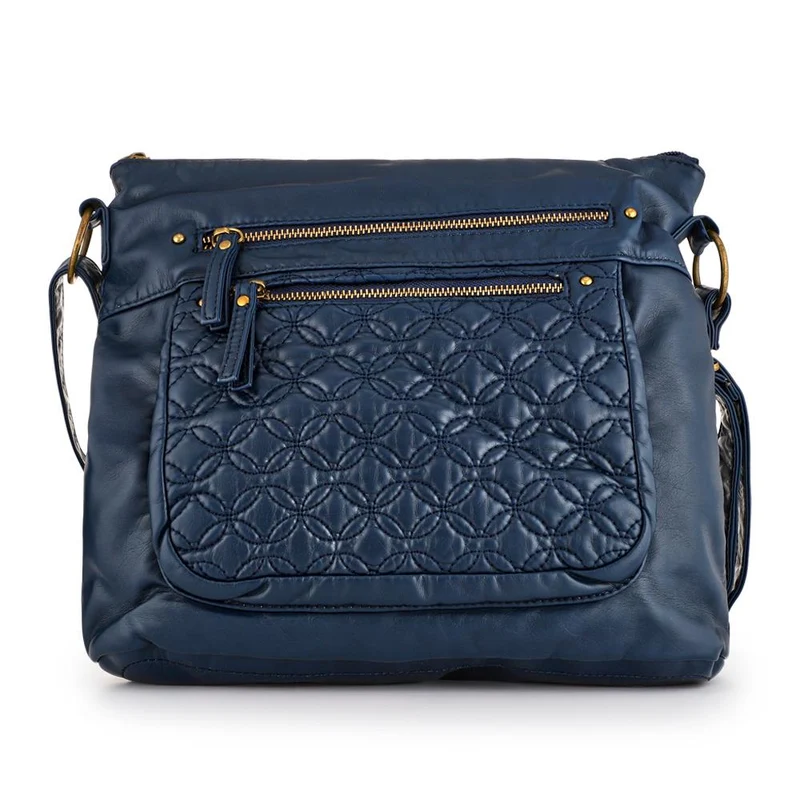Multi-Zip Cross-Body Bag - WAHT41001 / 327 237