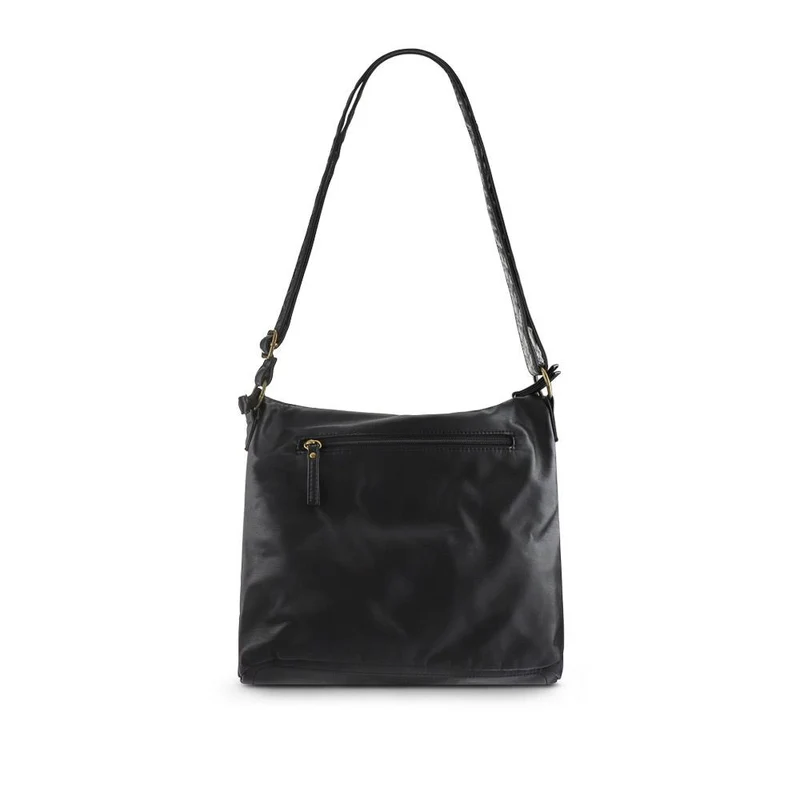 Multi-Zip Cross-Body Bag - WAHT41001 / 327 237 - Black
